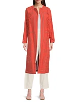 Eyelet Cotton Jacket