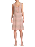 Tweed A-line Dress