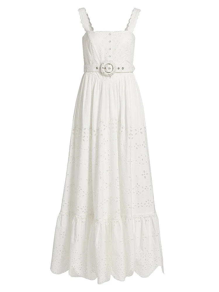 Adya Buckle Maxi Dress