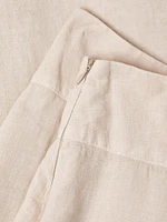 Circle Linen Maxi Skirt