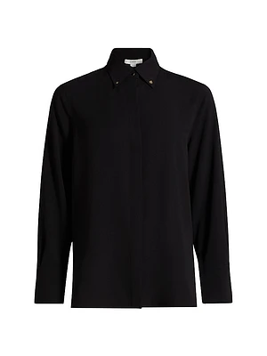 Jewel-Collar Shirt