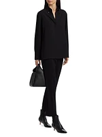 Jewel-Collar Shirt