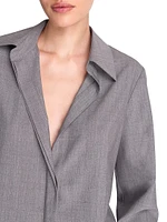 Button Me Up Cotton-Blend Shirt