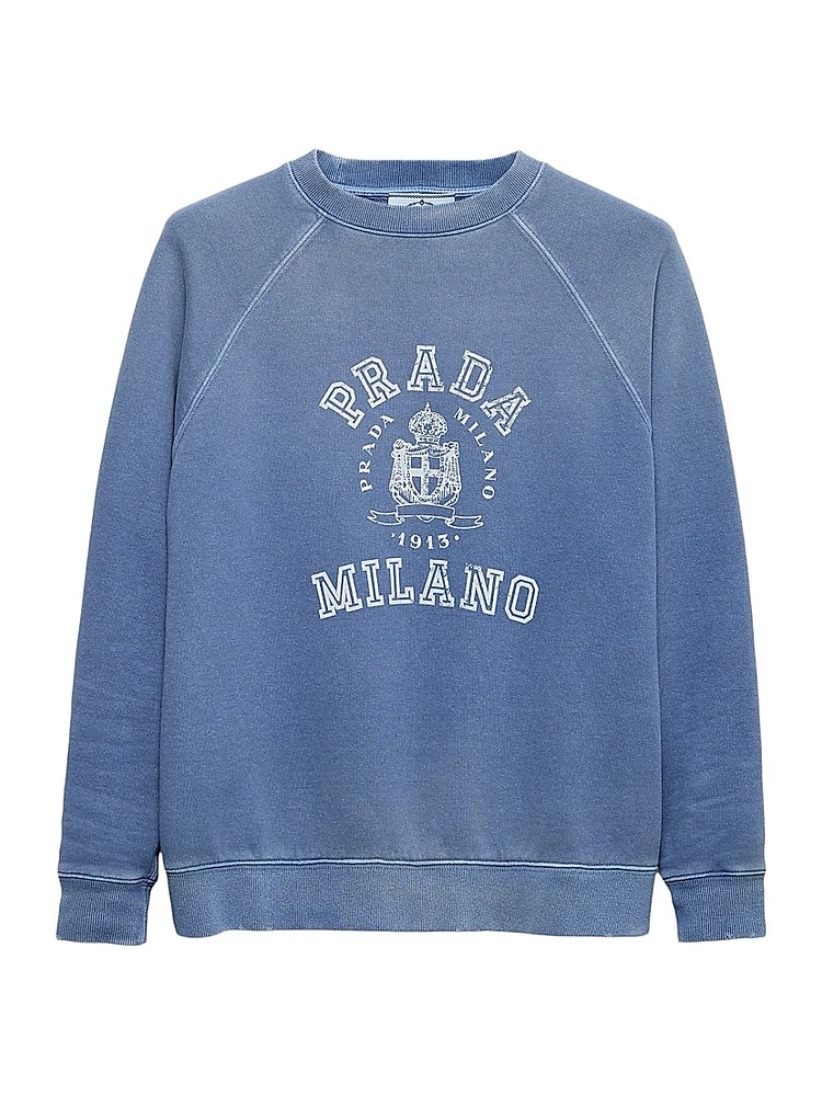 Cotton Crewneck Sweatshirt