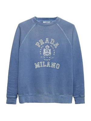 Cotton Crewneck Sweatshirt