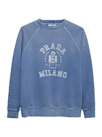 Cotton Crewneck Sweatshirt
