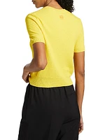 Les Tournesols Short-Sleeve Sweater