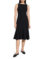 Sleeveless Mermaid Midi-Dress