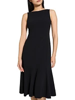 Sleeveless Mermaid Midi-Dress