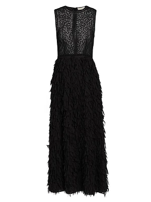 Lara Lace Fringe Cocktail Dress