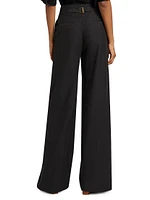 Yalena Wide-Leg Sailor Pants
