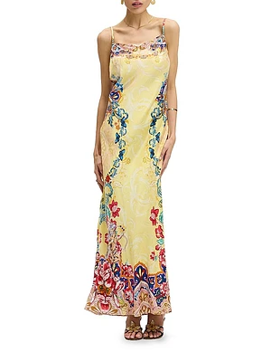 Kaia Floral Slip Maxi Dress