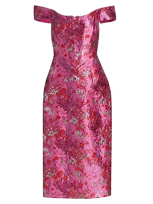 Chantel Off-The-Shoulder Cocktail Dress