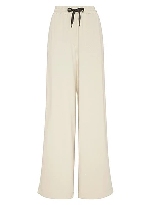 Cotton Smooth French Terry Track Trousers