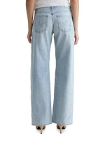 Adria Low-Rise Wide-Leg Jeans