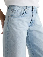 Adria Low-Rise Wide-Leg Jeans
