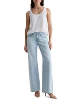 Adria Low-Rise Wide-Leg Jeans