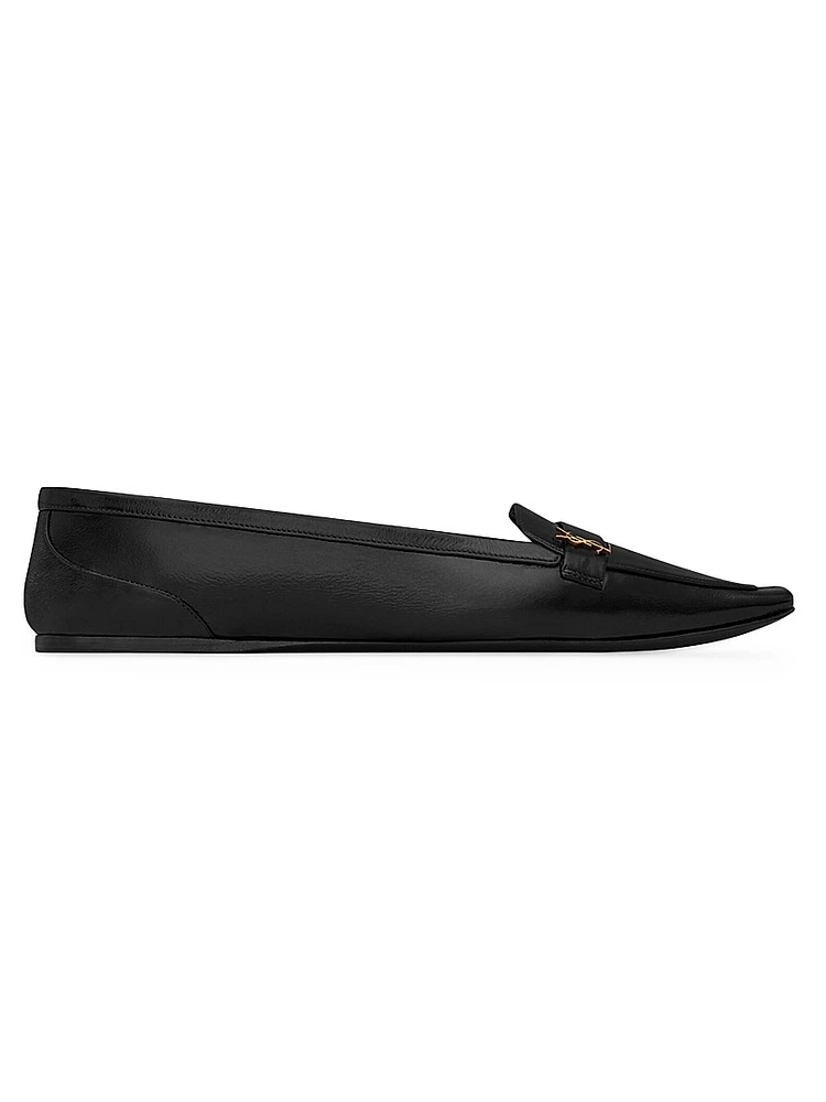 Poppy Ballerinas Smooth Leather