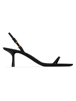 Jaspe Sandals in Smooth Leather