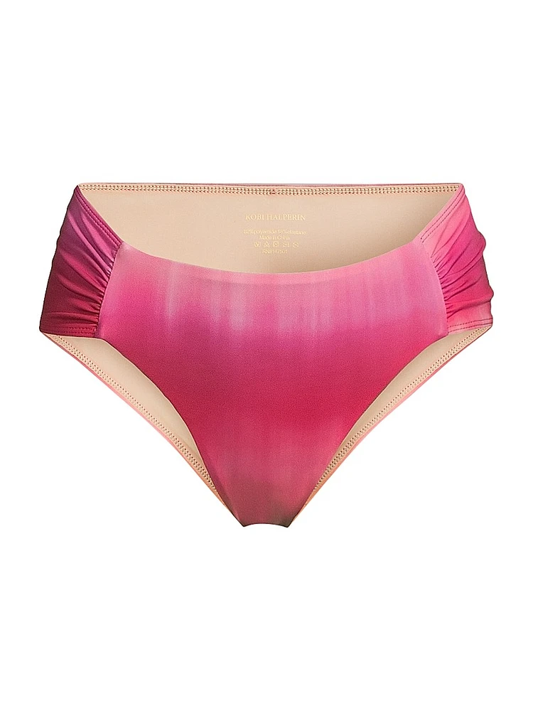 Samirah Shibori Print Bikini Bottom