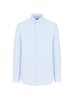 Popeline Stretch Cotton-Blend Shirt