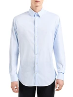 Popeline Stretch Cotton-Blend Shirt