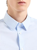Popeline Stretch Cotton-Blend Shirt