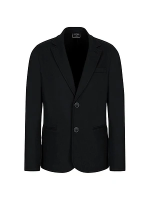 Cashmere Single-Breasted Sport Coat