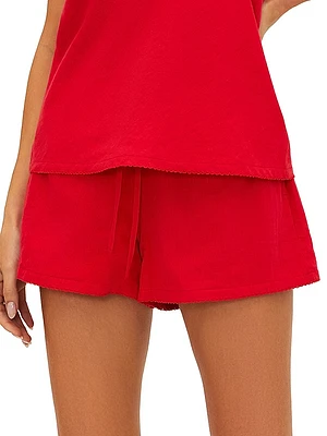 Birkley Cotton-Linen Shorts