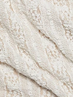 Lace Sleeveless Midi-Dress