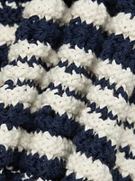 Texture Striped Cardigan