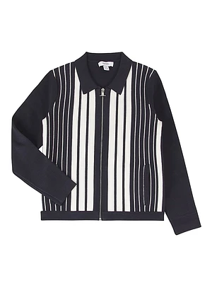 Little Boy's & Ambient Zip-Up Sweater