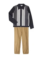 Little Boy's & Ambient Zip-Up Sweater