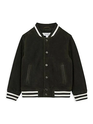 Little Boy's & Boy's Banbridge Suede Bomber Jacket