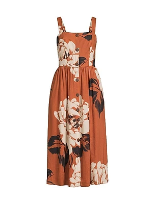 Peterson Floral Midi-Dress