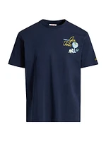 Drink Gin Tonic Cotton Crewneck T-Shirt