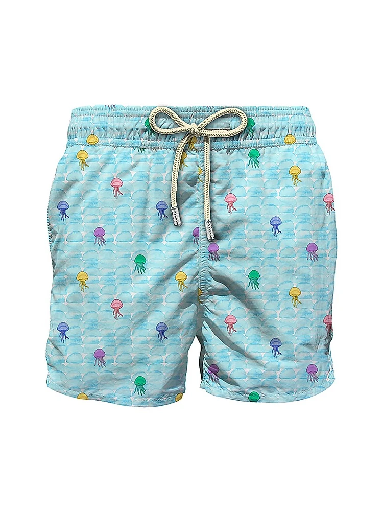 Comfort Light Printed Swim Shorts