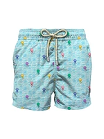 Comfort Light Printed Swim Shorts