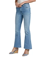 Weekender Mid-Rise Flare Ankle Jeans