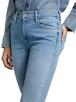 Weekender Mid-Rise Flare Ankle Jeans