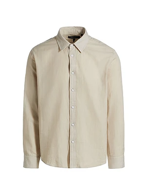 Finch Gauze Button-Front Shirt