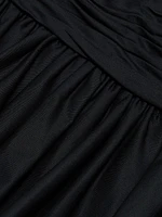Alexa Lace-Trimmed Bubble Minidress