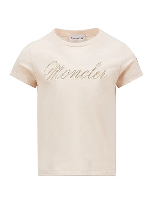 Little Girl's & Crewneck T-Shirt Cotton