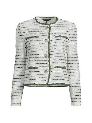 Crochet Trim Jacket