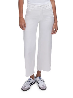 Good Waist Crop Palazzo Jeans