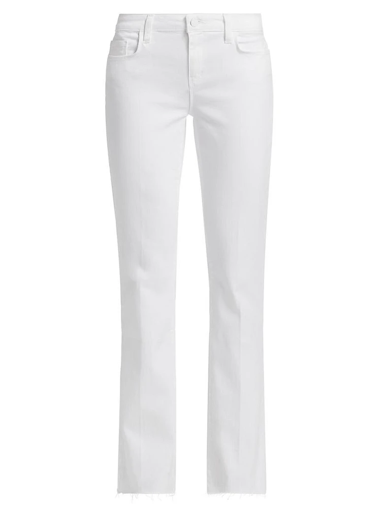 Sneeki Low-Rise Sneaker Straight-Leg Jeans