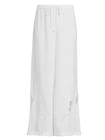 Frankie Embroidered Easy Pants