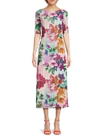 The Mesh Midi-Dress