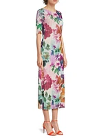 The Mesh Midi-Dress