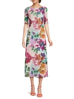 The Mesh Midi-Dress